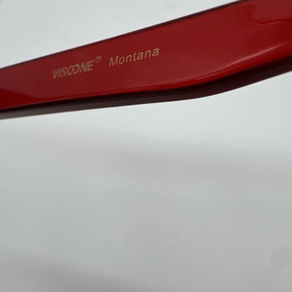VISOONE Enhanced Version Rectangle Chic Look Blue Light Blocking Glasses New Red